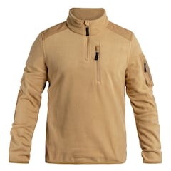 Polar Brandit Fleece Troyer Ripstop - Coyote