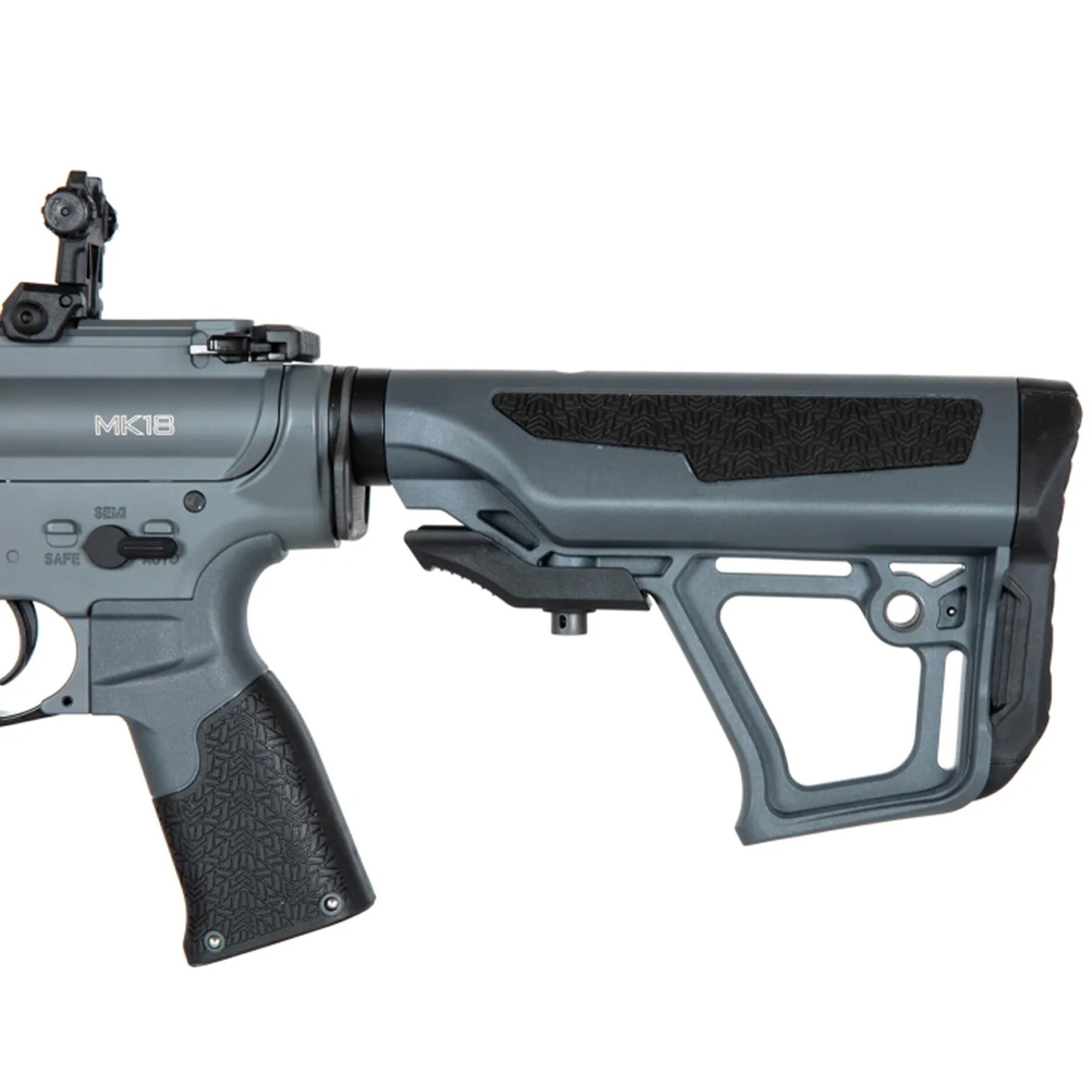 Karabinek szturmowy AEG EBB ICS DD MK18 - Grey
