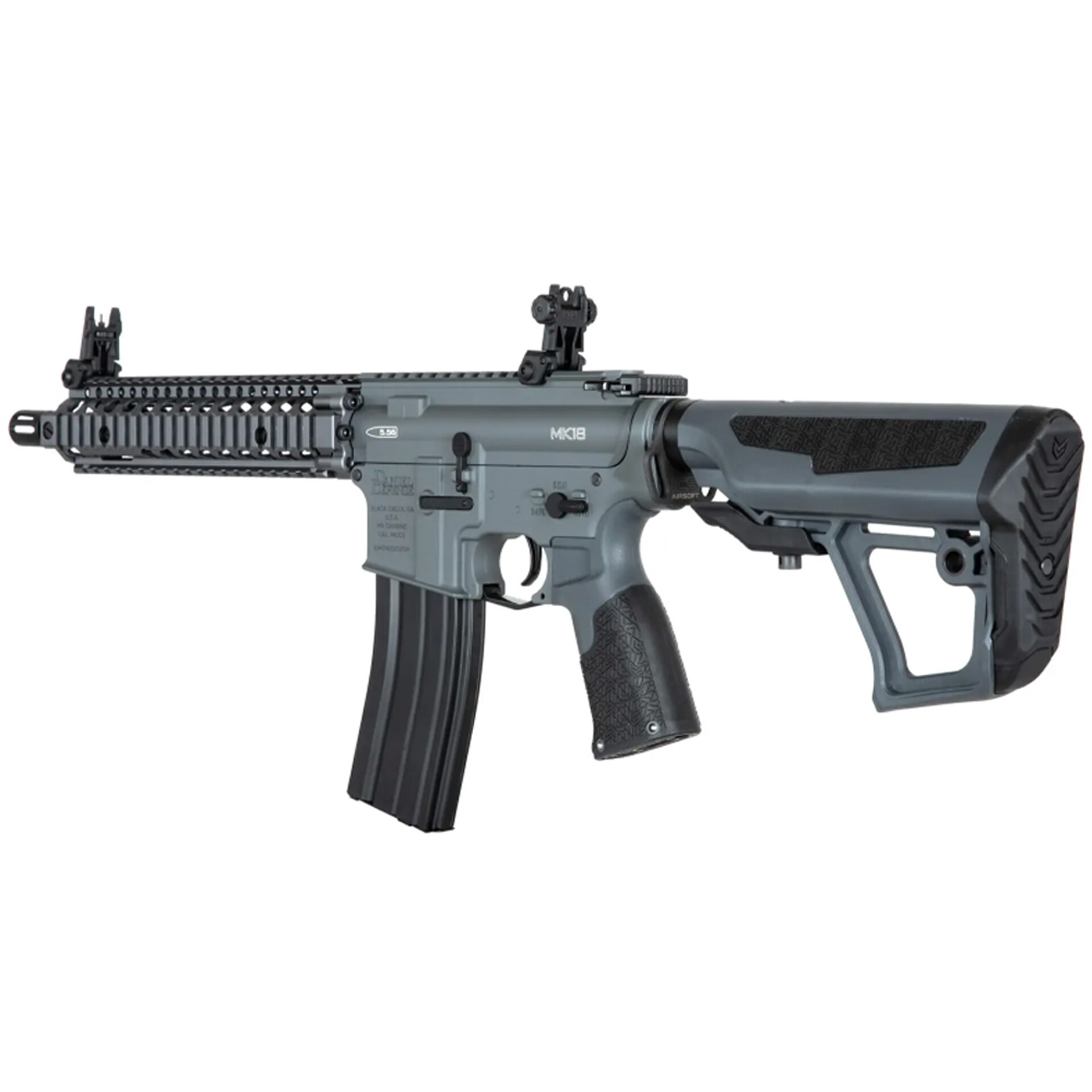 Karabinek szturmowy AEG EBB ICS DD MK18 - Grey