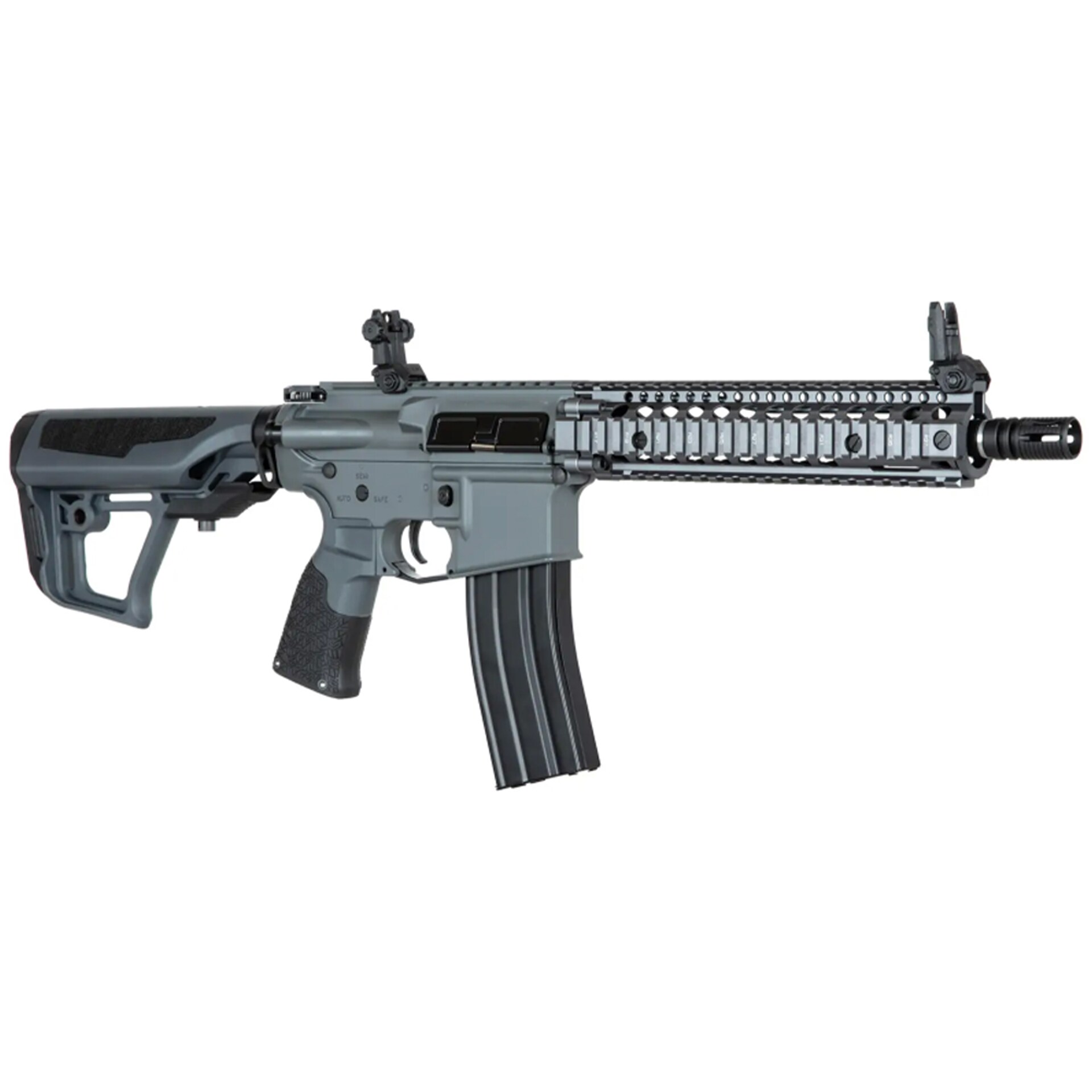 Karabinek szturmowy AEG EBB ICS DD MK18 - Grey