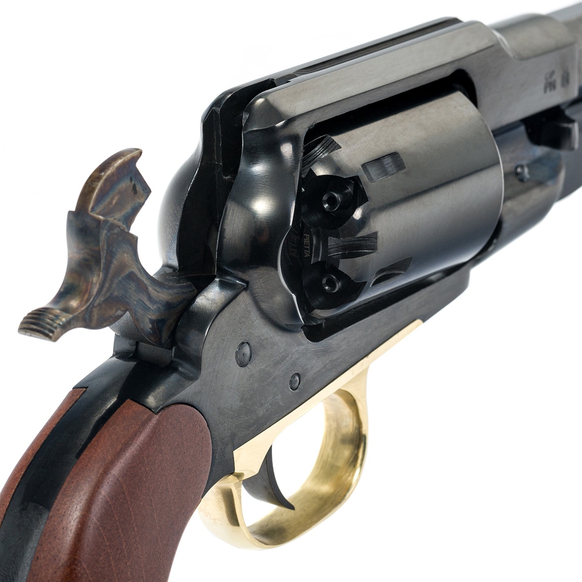 Револьвер на чорному поросі Pietta 1858 New Model Army Steel .36 6,5