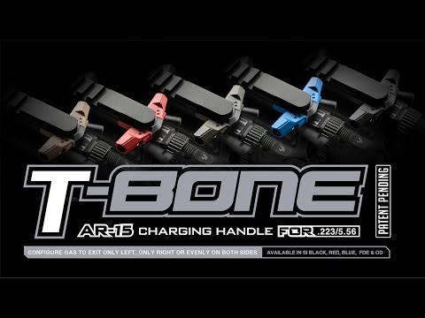 Dźwignia przeładowania Strike Industries T-Bone Charging Handle do karabinków AR15 - Black