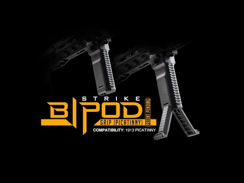 Передня рукоятка Strike Industries Strike Bipod Grip Picatinny - Black