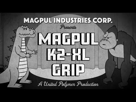 Chwyt pistoletowy Magpul MOE K2-XL Grip do karabinków AR-15/M4 - Black