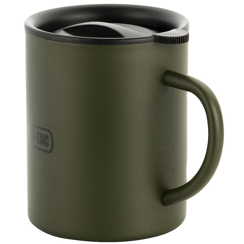 M-Tac Thermal Mug with lid 400 ml - Olive