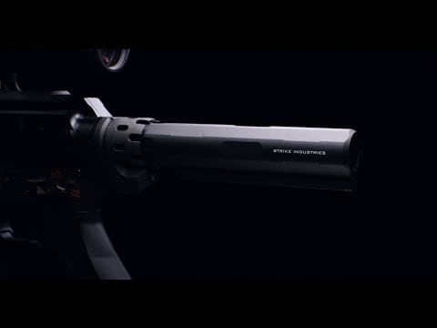Направляюча прикладу Strike Industries Advanced Receiver Extension для гвинтівок AR15 - Red