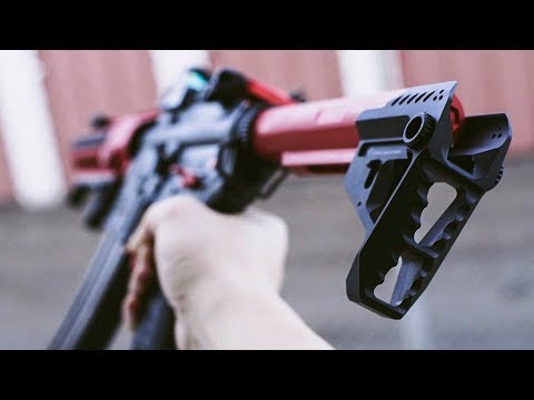 Kolba Strike Industries Pit Stock do karabinków AR - Black