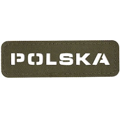 Naszywka ażurowa M-Tac Polska Laser Cut - Ranger Green