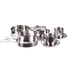 Zestaw naczyń Mil-Tec Stainless Steel Cook Set - 8 elementów