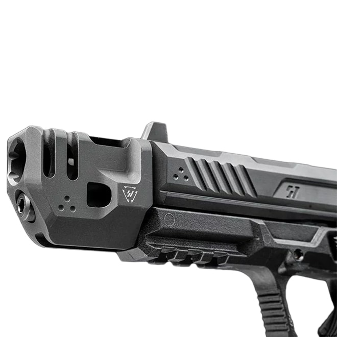 Компенсатор Strike Industries Mass Driver Comp для пістолетів Glock 19 Gen 3 - Black