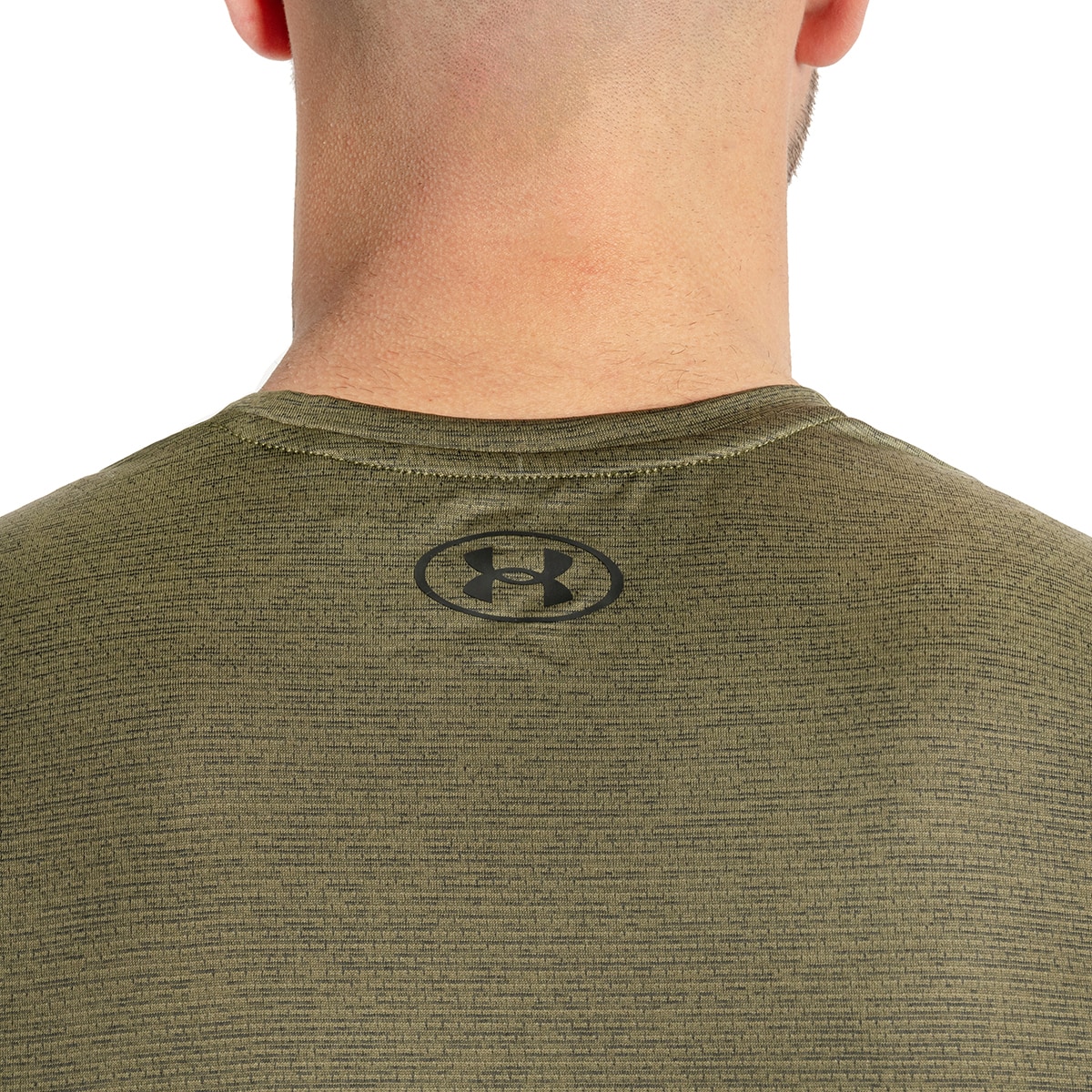 Koszulka termoaktywna Under Armour UA Tech Vent Short Sleeve - Marine OD Green/Black