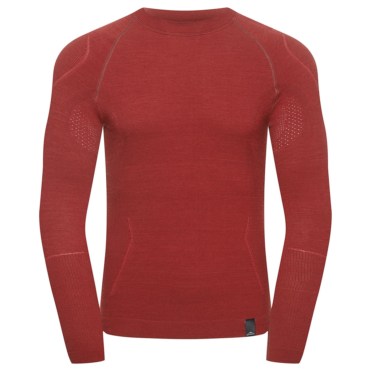 Koszulka termoaktywna Fjord Nansen Merino OXIVA Long Sleeve - Oaky Red