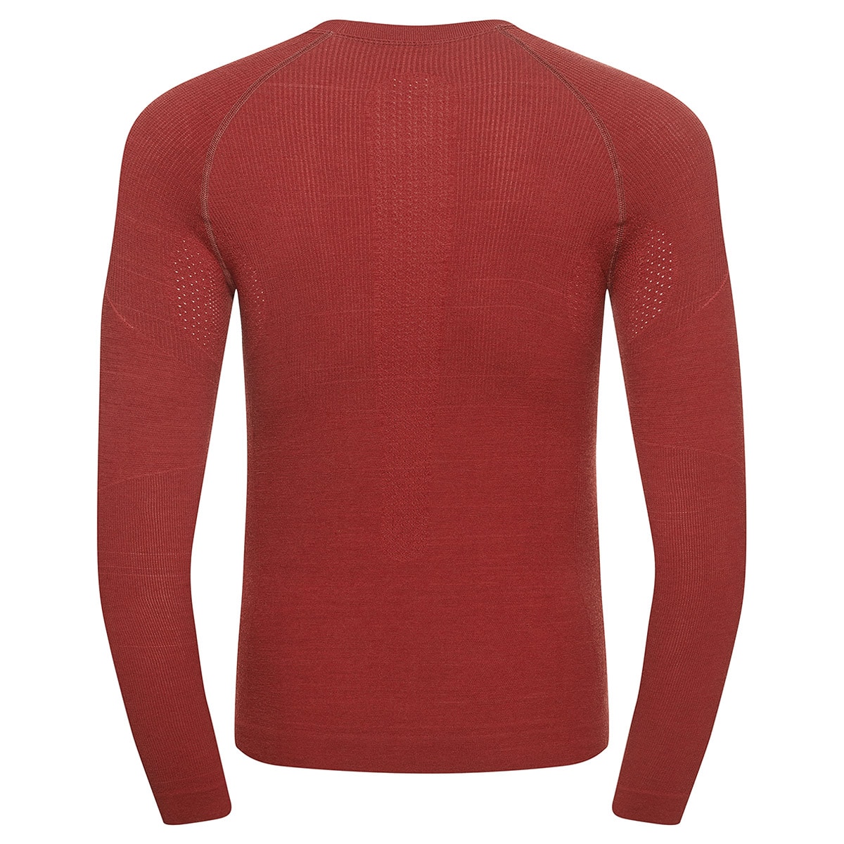 Koszulka termoaktywna Fjord Nansen Merino OXIVA Long Sleeve - Oaky Red