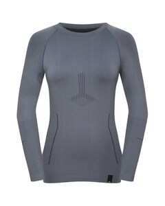 Жіноча термоактивна футболка Fjord Nansen RIFFE Longsleeve - Essential grey Жіноча термоактивна футболка Fjord Nansen RIFFE Longsleeve - Essential grey