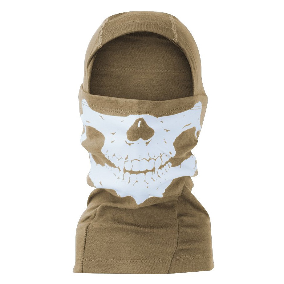 Kominiarka 101 Inc. Balaclava Skull - Piaskowa