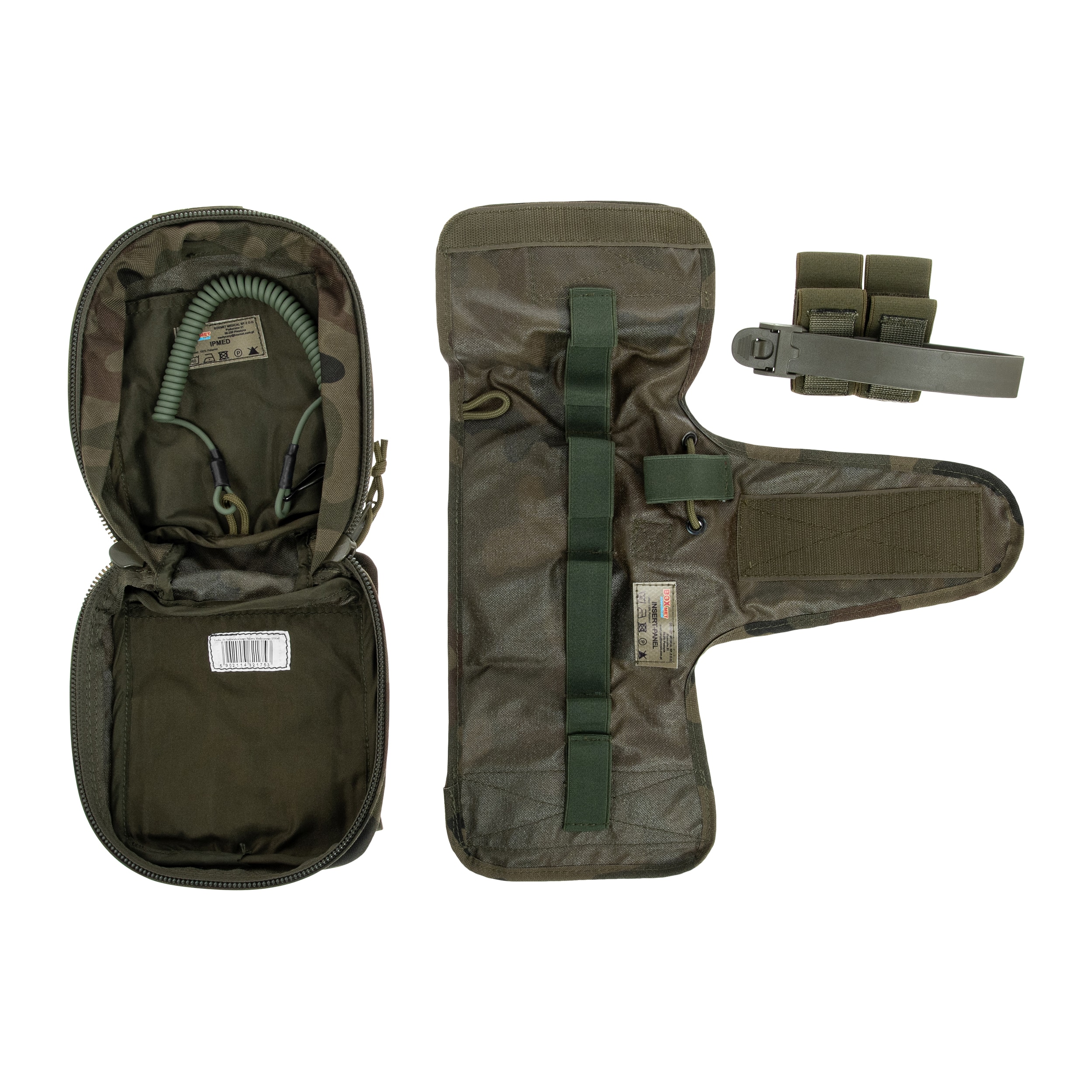 Apteczka taktyczna Boxmet Medical IPMED IRR - wz.93 Pantera PL Woodland