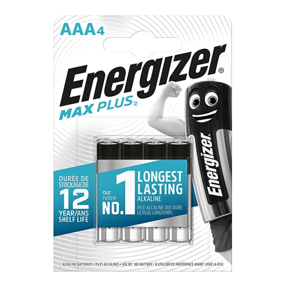 Bateria alkaliczna AAA 1,5 V Energizer LR3 Max Plus - 4 szt.