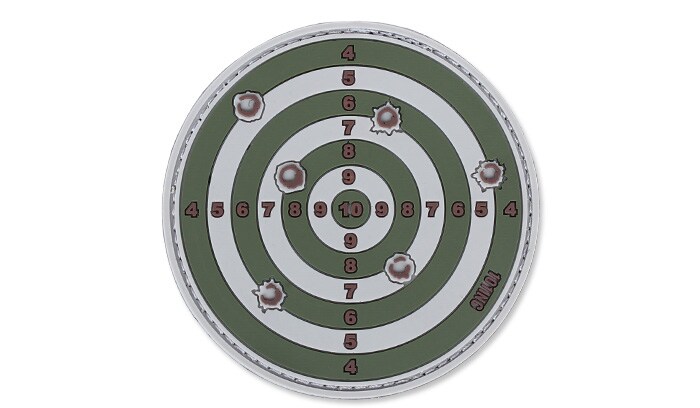 Naszywka 3D 101 Inc. Target - piaskowy