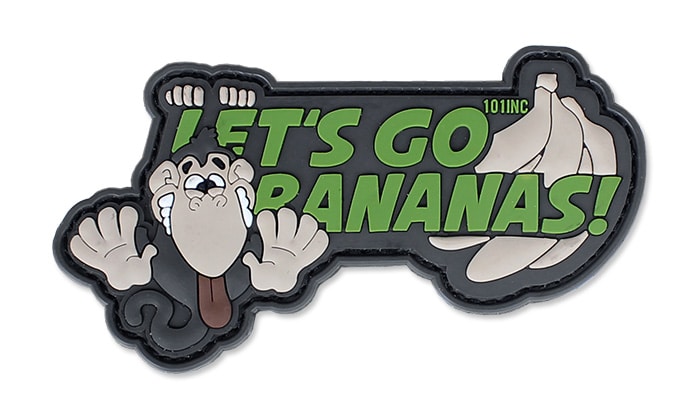 Naszywka 3D 101 Inc. Let's Go Bananas  