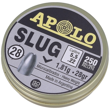 Дріб Apolo Slug 28 grain 5,5 мм - 250 шт.