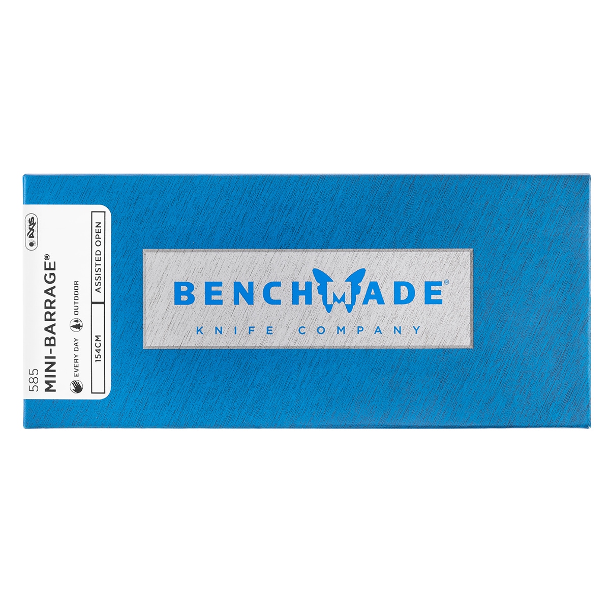 Nóż składany Benchmade Mini Barrage 154CM - Black Valox
