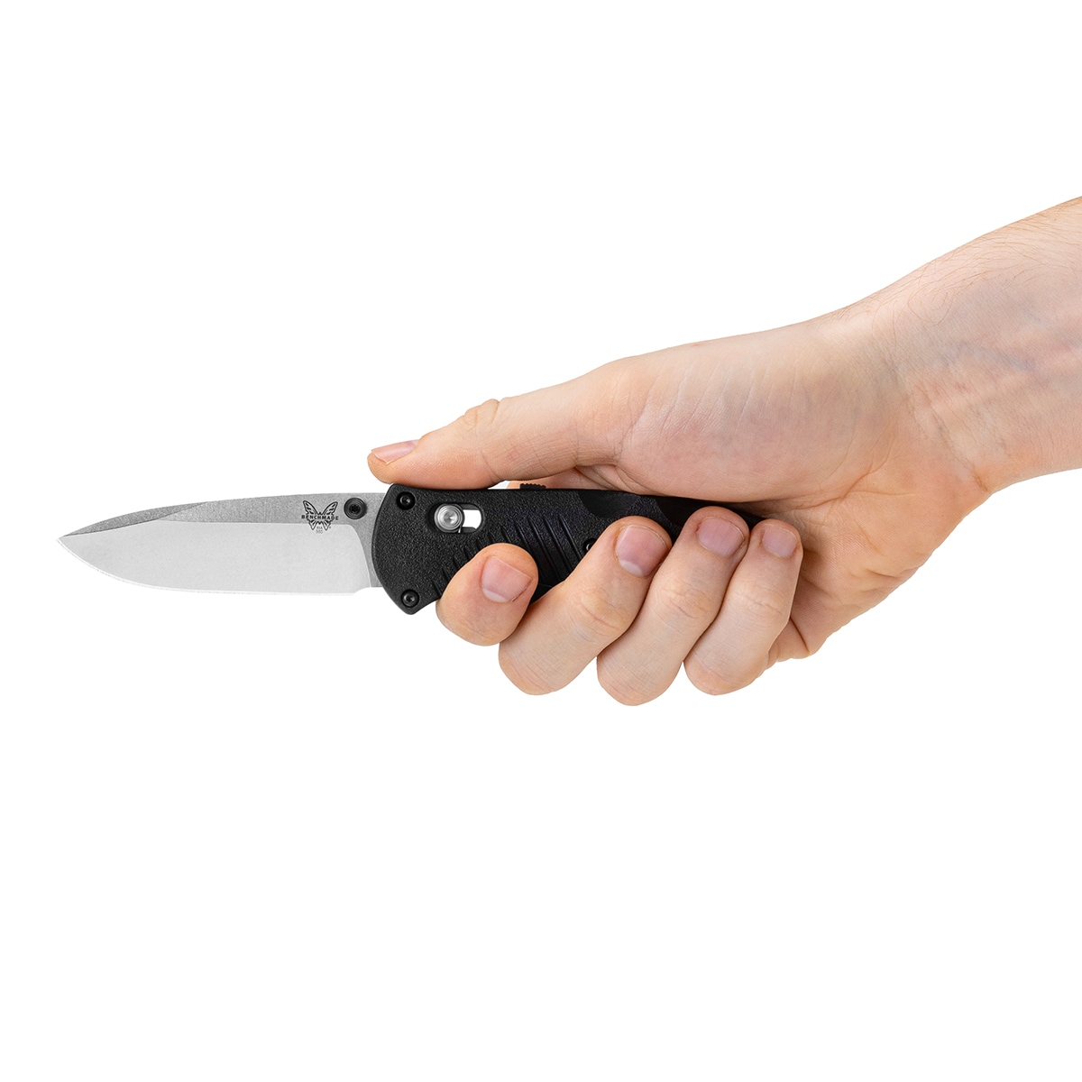 Nóż składany Benchmade Mini Barrage 154CM - Black Valox