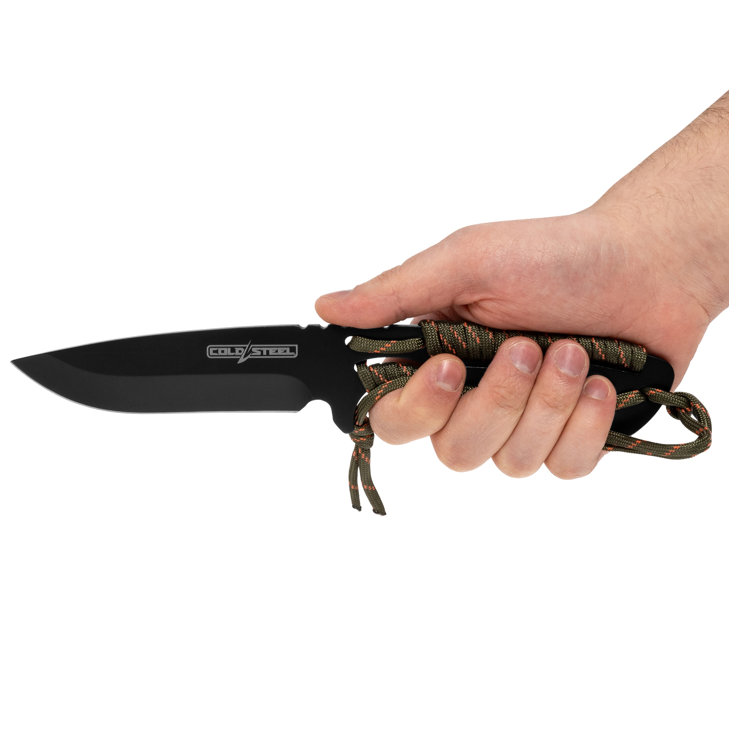 Метальний ніж Cold Steel з паракордом 420SS - 3 шт.