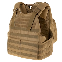 Kamizelka taktyczna Voodoo Tactical Hayden Plate Carrier z plecakiem na wkład hydracyjny - Coyote
