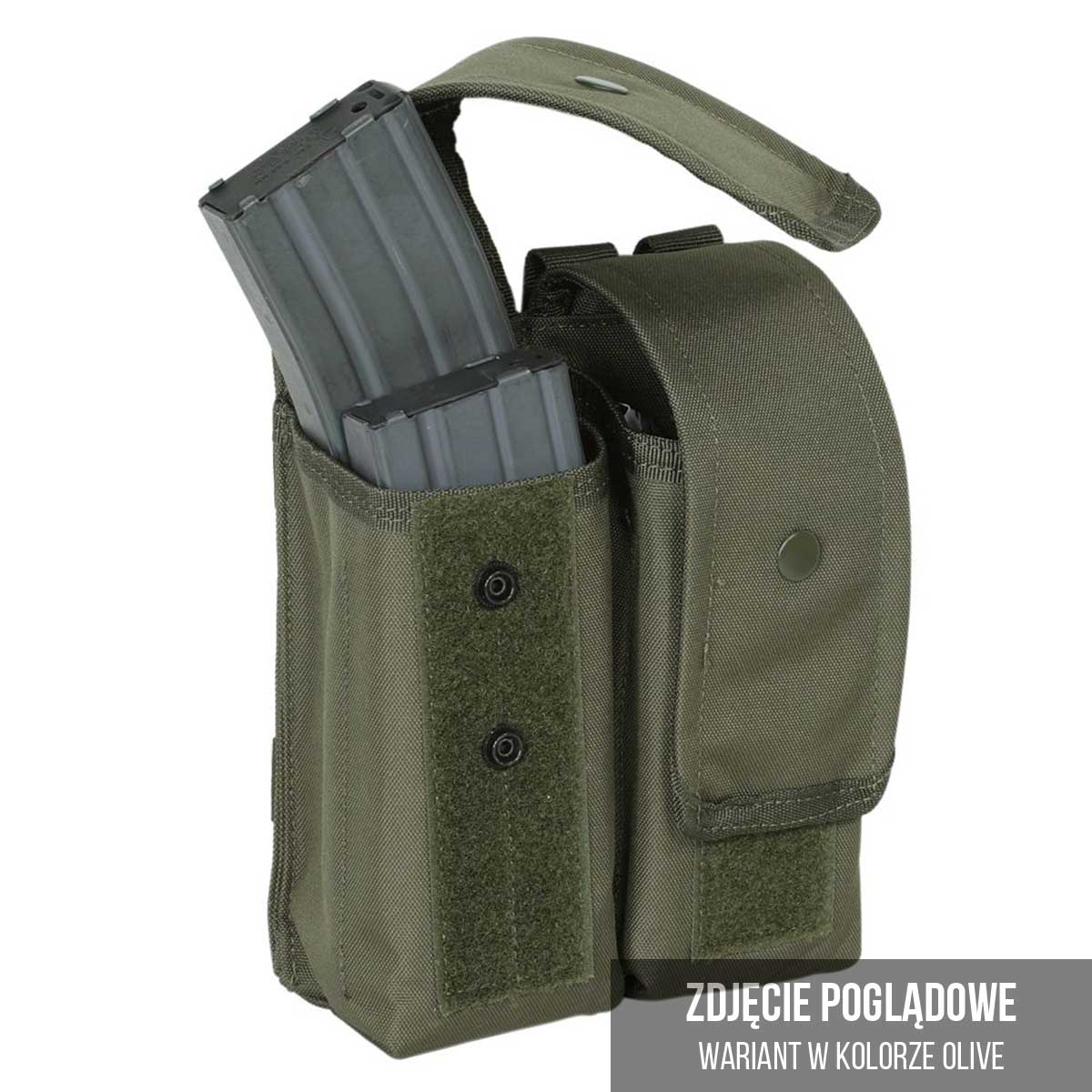 Podwójna ładownica Voodoo Tactical Mag Pouch Double na magazynki M4 / AK47 - MultiCam