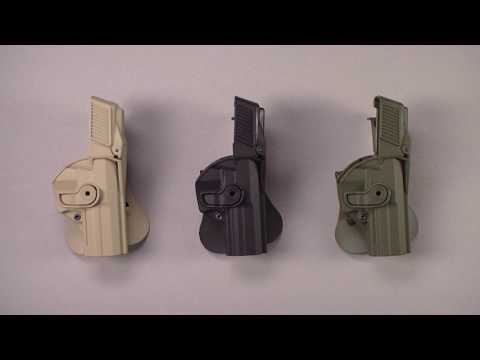 Кобура IMI Defense Roto Paddle для пістолетів Glock 17/22/28/31 - Black
