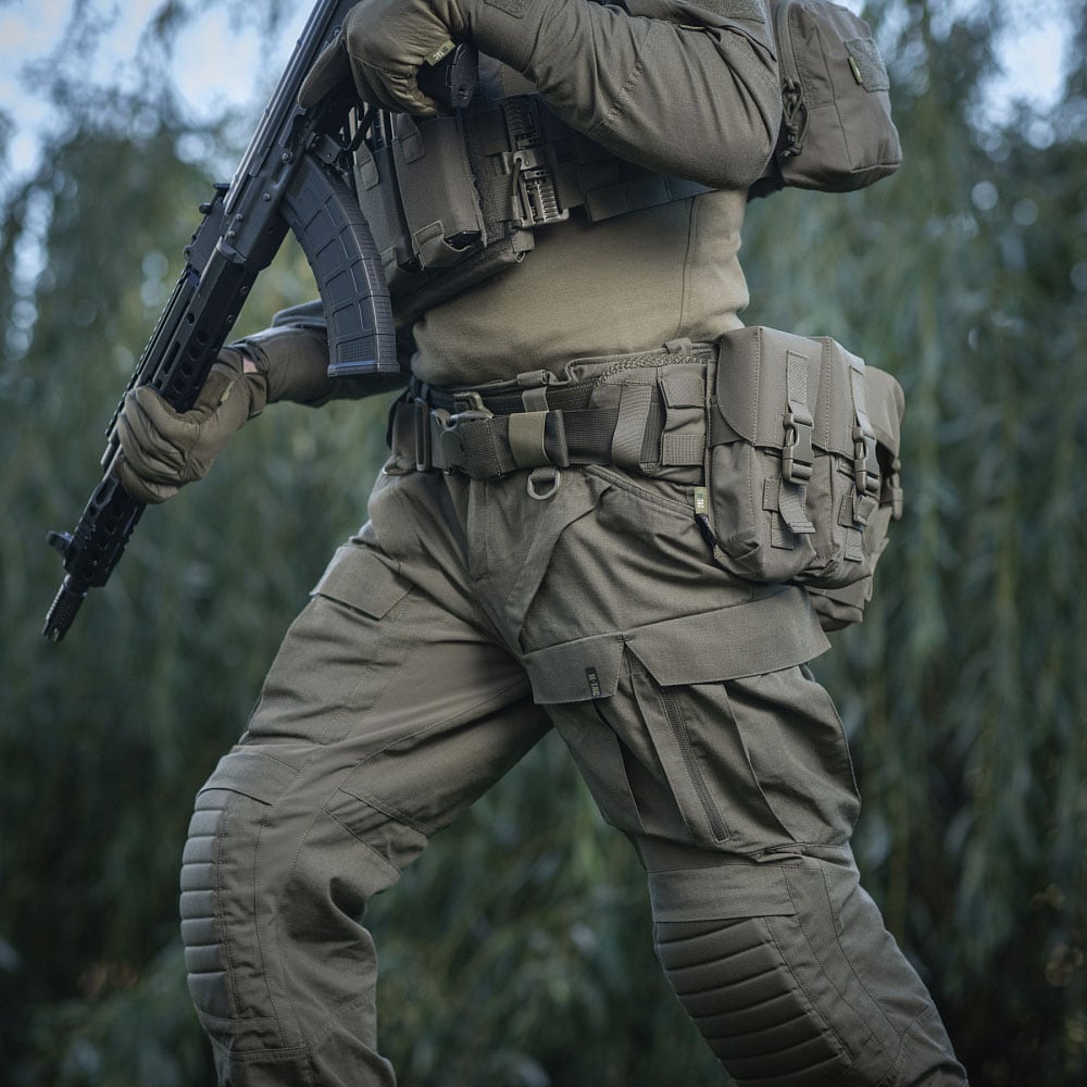 Тактичний ремінь M-Tac War Belt Armor - Ranger Green