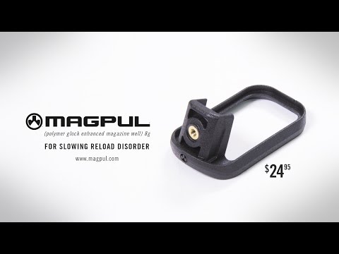 Накладка для магазину Magpul GL Enhanced Magazine Well для пістолетів Glock 19 GEN 3 - Black