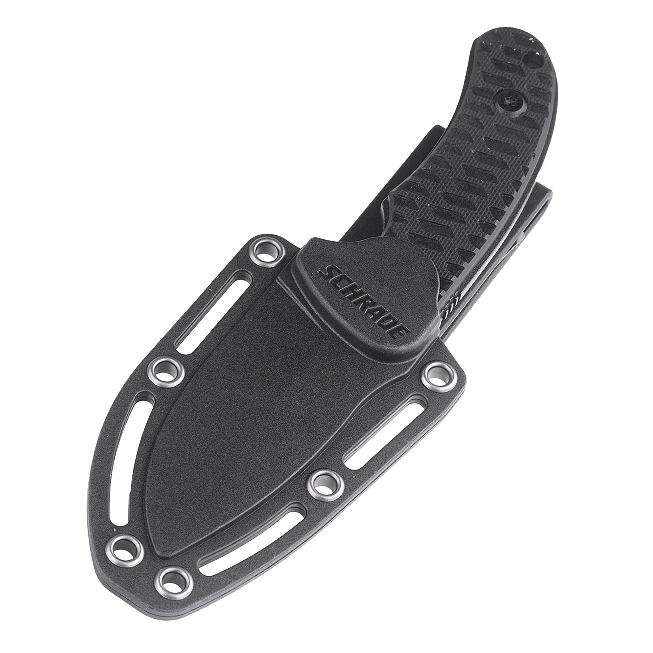 Ніж Schrade Wolverine Mini Fixed Blade - Black