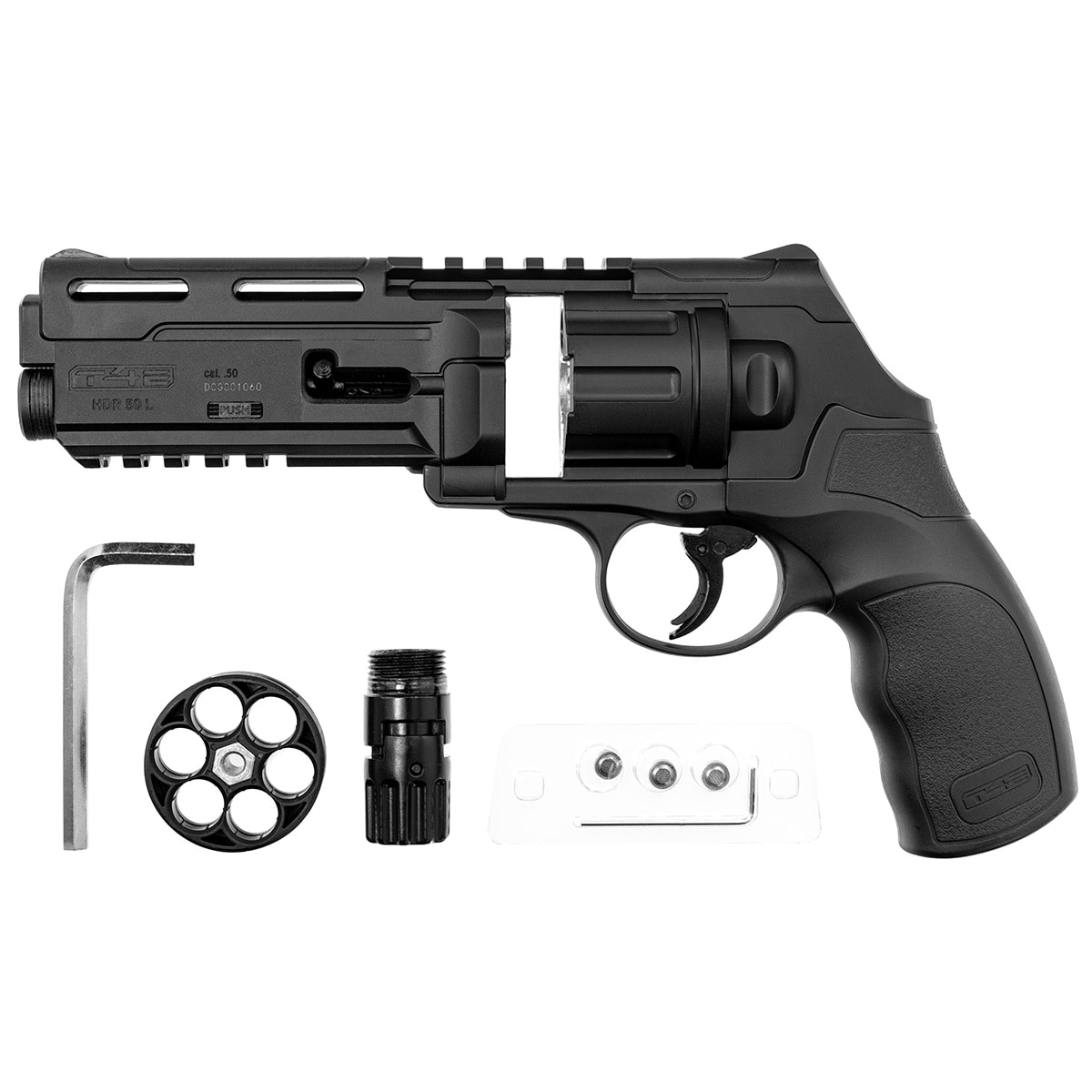 Револьвер CO2 RAM Combat HDR 50L T4E z лазерним прицілом