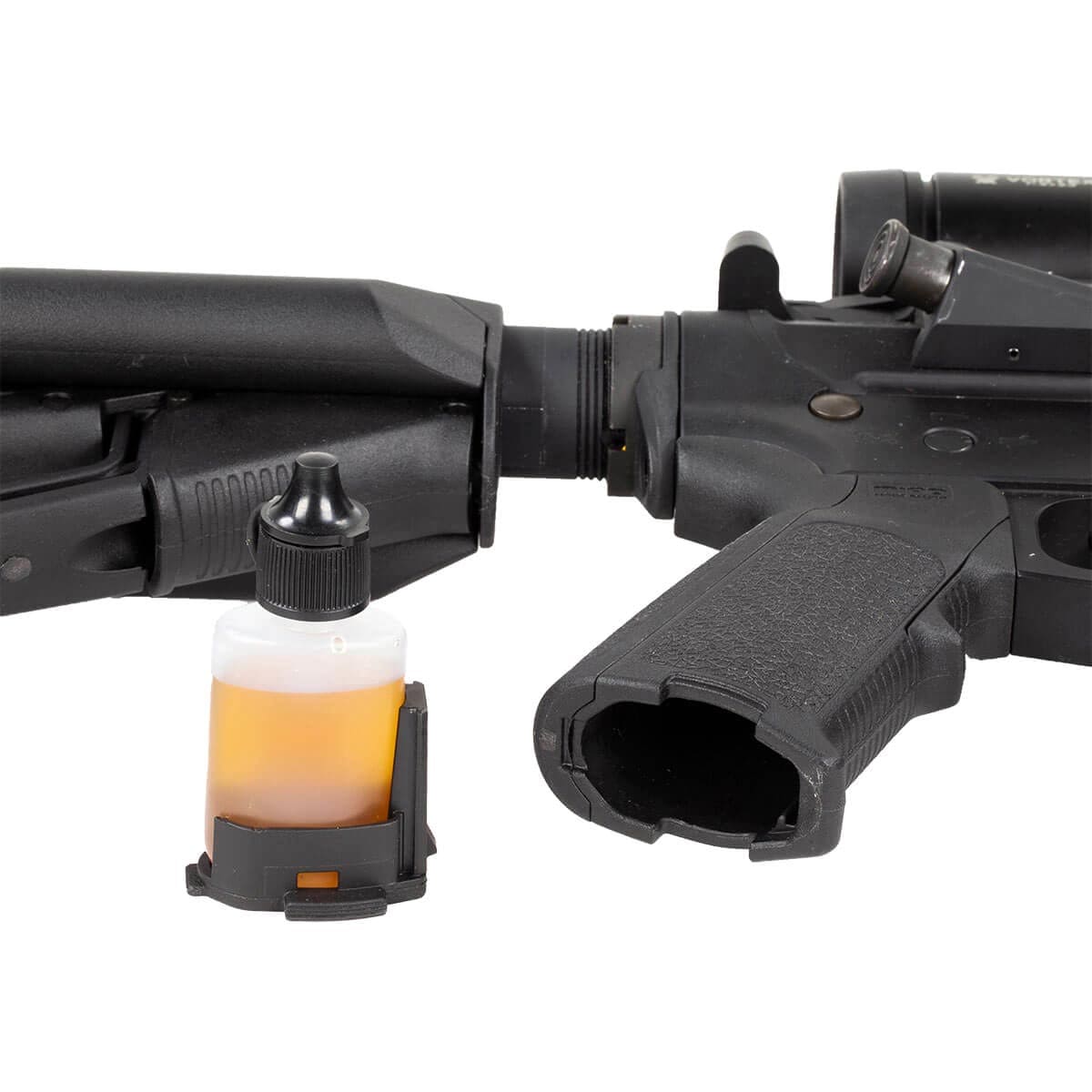 Wkład do chwytu pistoletowego Magpul MIAD/MOE z butelką na smar - Black