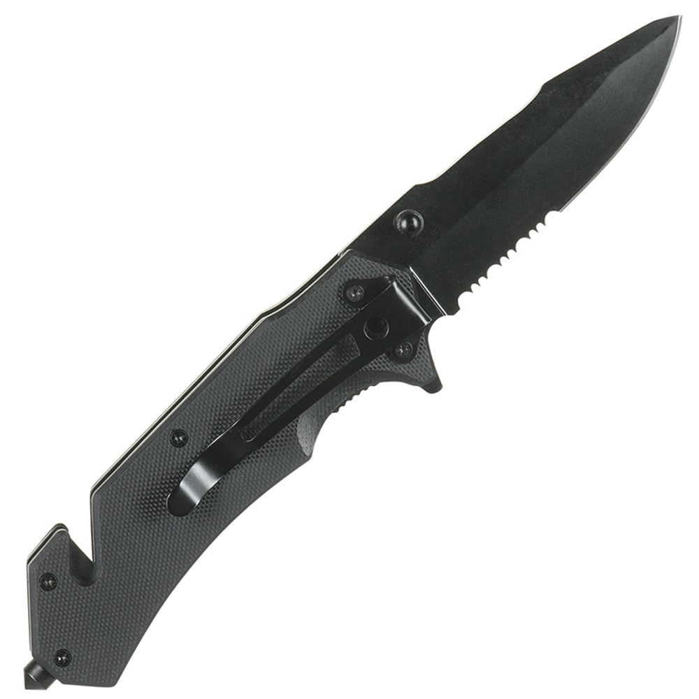 Nóż składany ratowniczy M-Tac Type 3 - Black