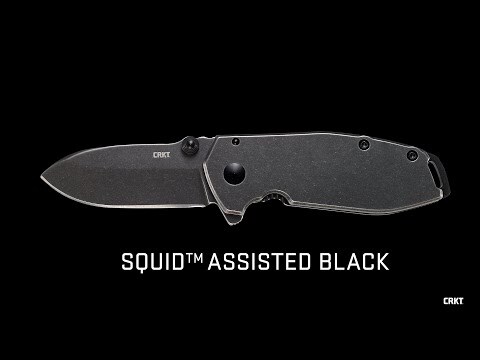 Nóż składany CRKT Squid Assisted - Black