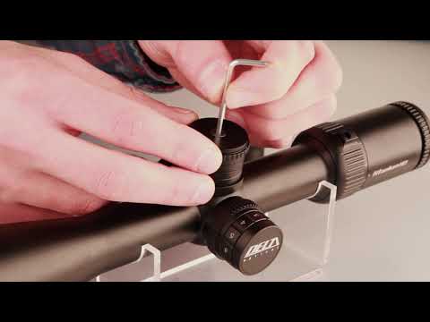 Wieżyczka balistyczna Delta Optical do lunet Titanium HD - 4 pozycje