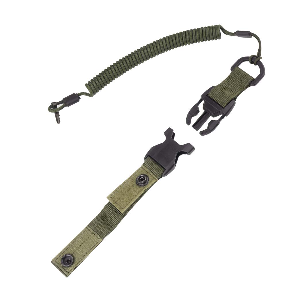 Smycz taktyczna EDCX MOLLE z klamrą - Army Green - 2031