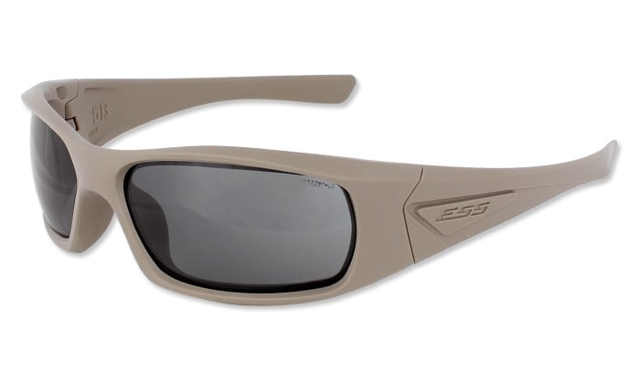 Тактичні окуляри ESS 5B - Terrain tan Frame Smoke Gray Lenses