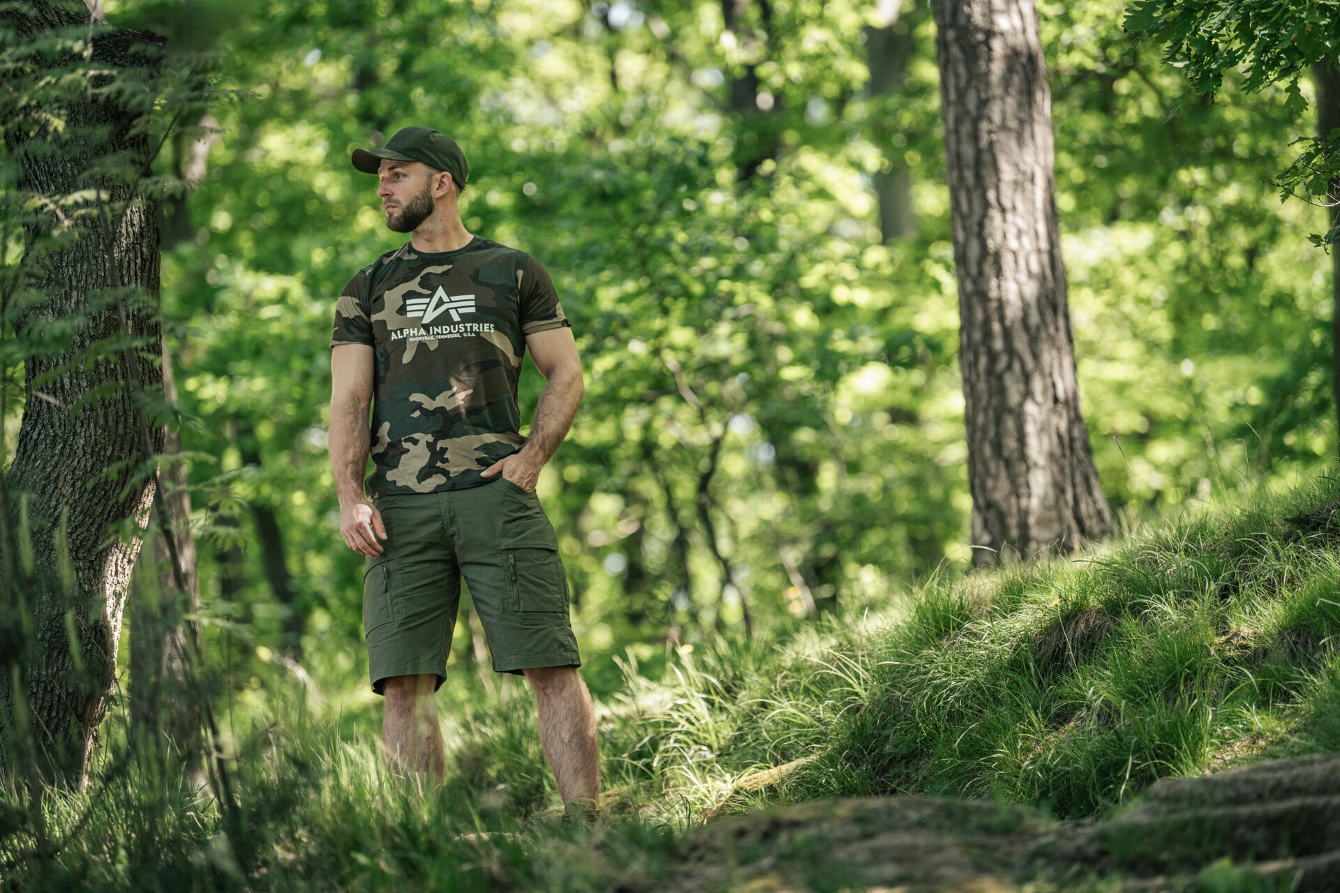 Szorty Mil-Tec Assault Rip-Stop - Olive