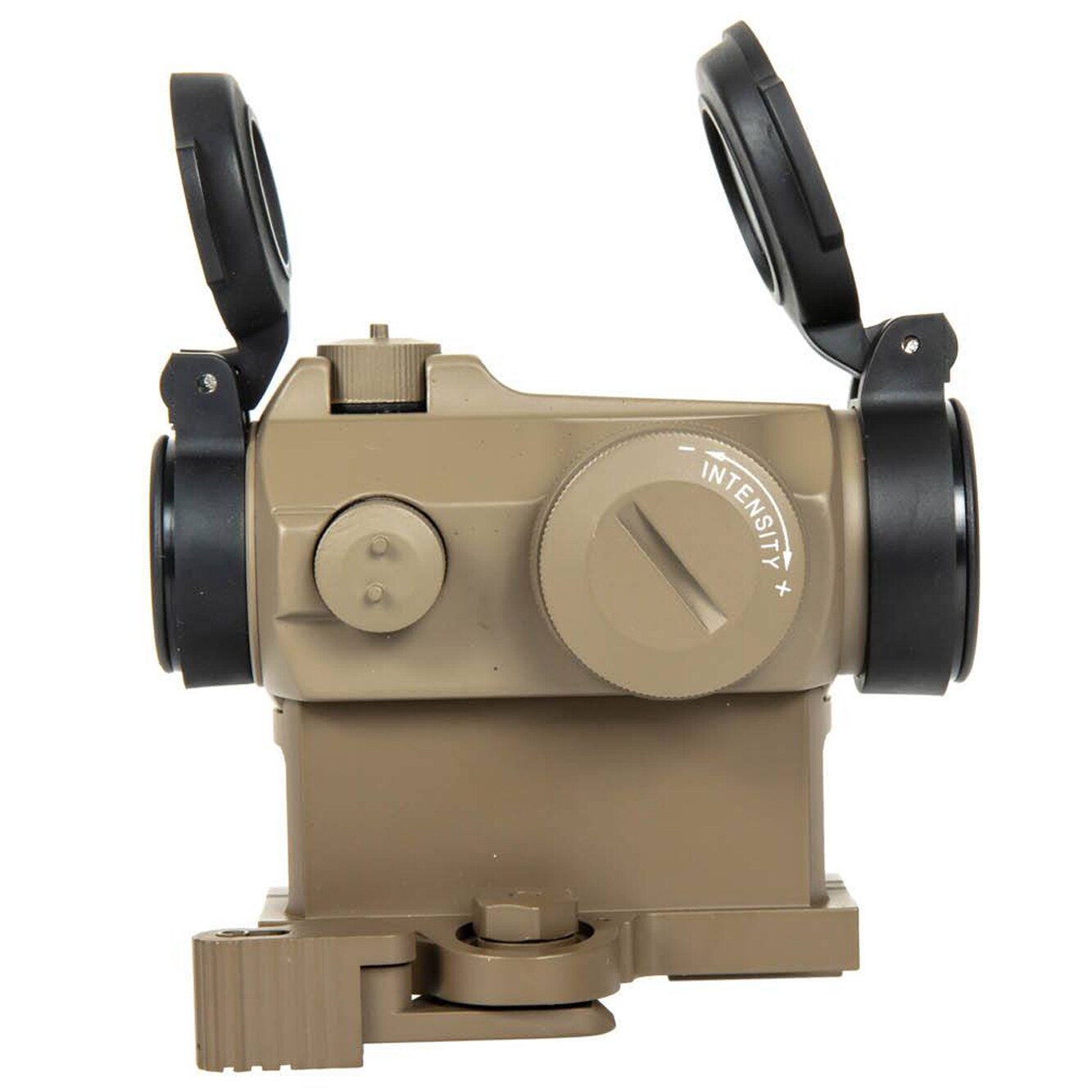 Kolimator JJ Airsoft TR02 na wysokim montażu QD - Tan
