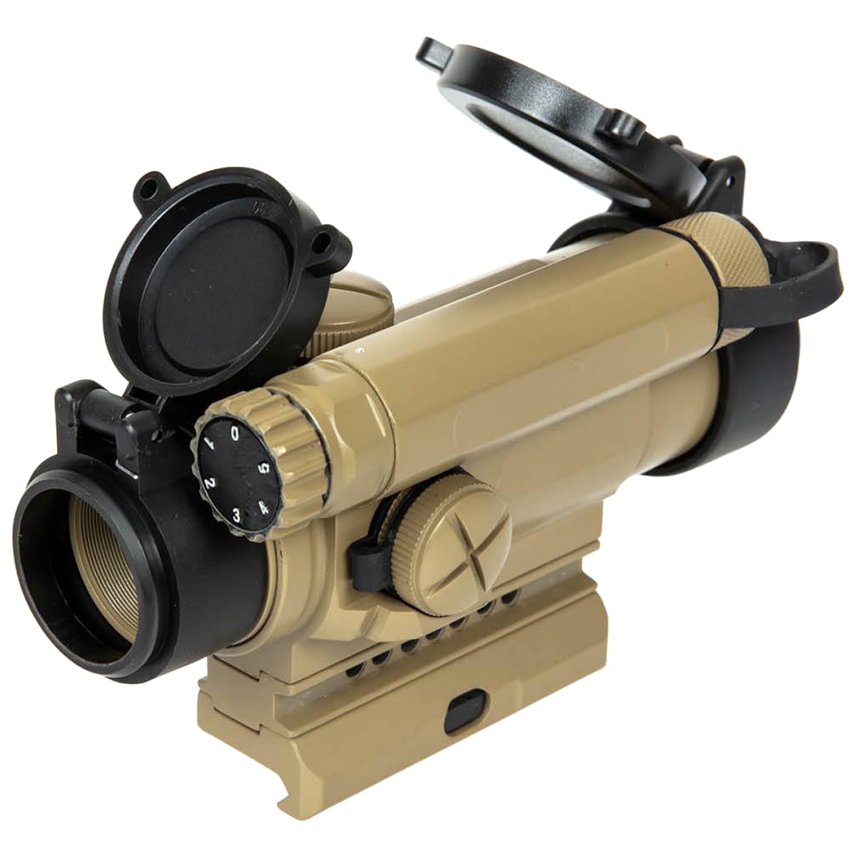 Kolimator JJ Airsoft M4 Red Dot - Tan