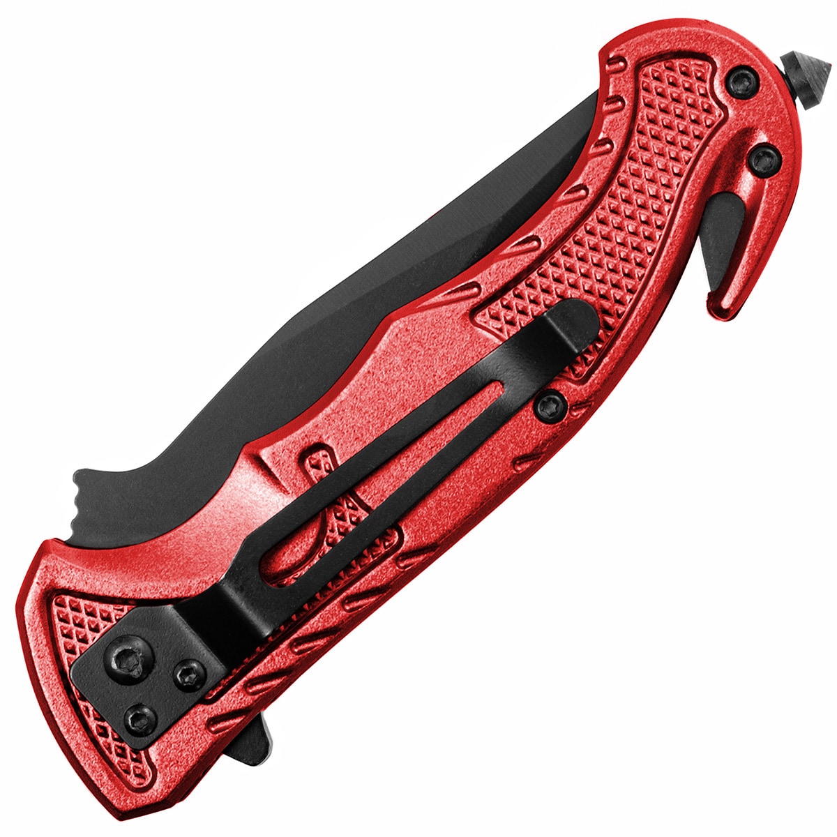 Складаний рятувальний ніж Mil-Tec Rescue Red