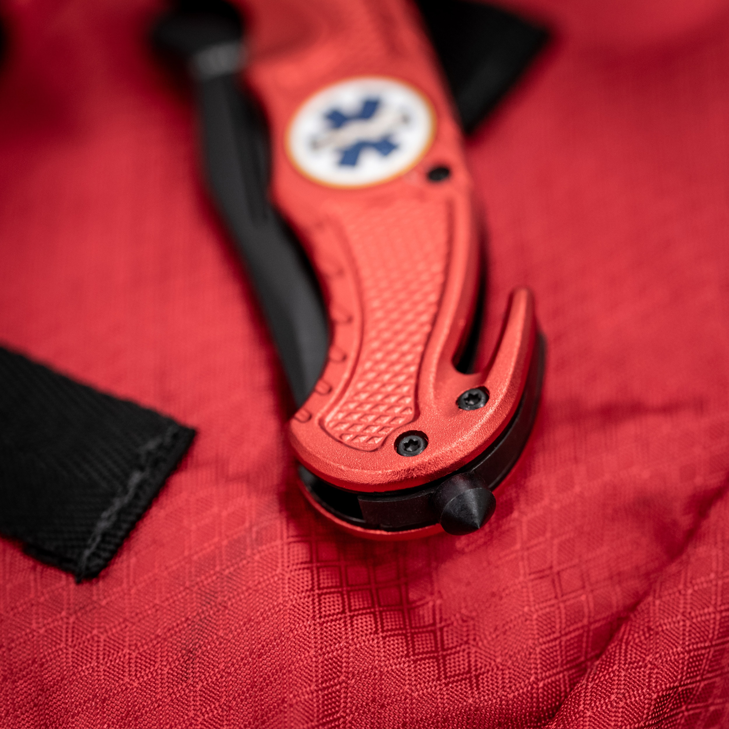 Складаний рятувальний ніж Mil-Tec Rescue Red