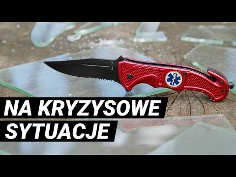 Складаний рятувальний ніж Mil-Tec Rescue Red