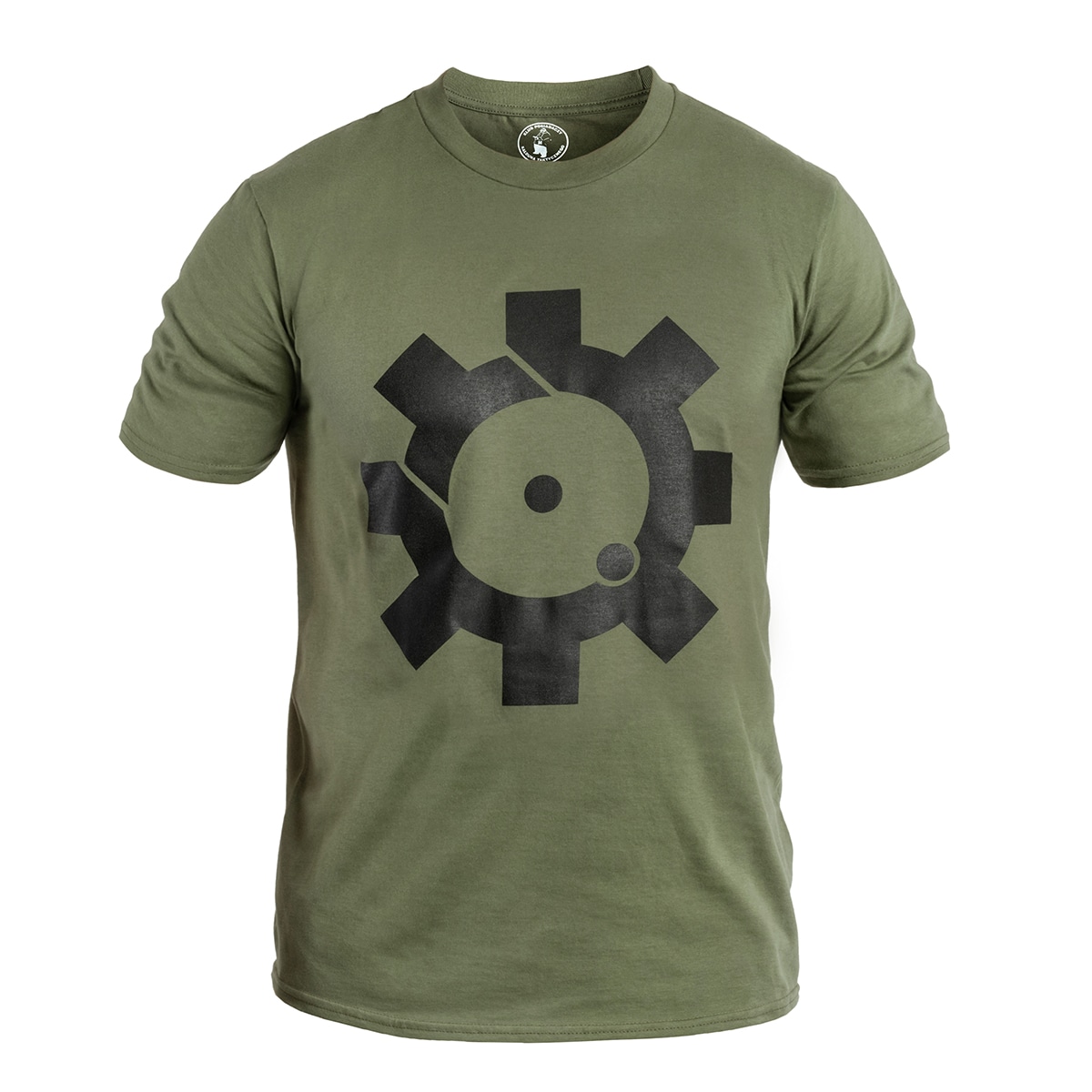 Koszulka T-shirt Kałdun AR15 Bolt Face - Zielona/Czarna