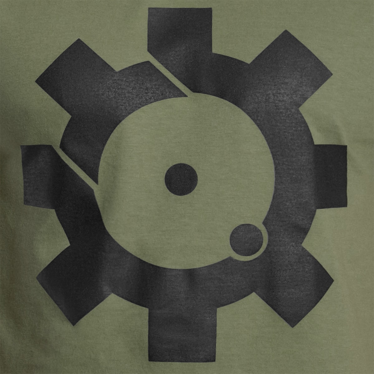 Koszulka T-shirt Kałdun AR15 Bolt Face - Zielona/Czarna