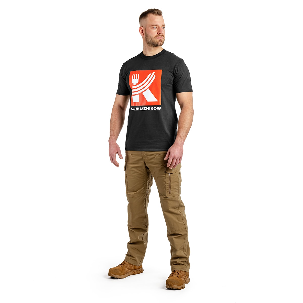 Koszulka T-shirt Kałdun Kiełbasznikow - Czarna