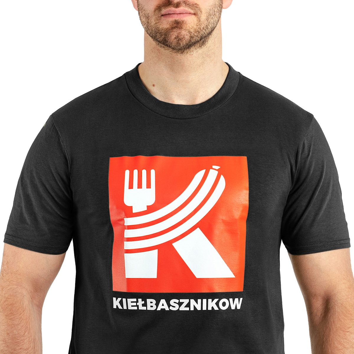 Koszulka T-shirt Kałdun Kiełbasznikow - Czarna